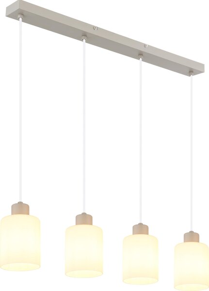 GLOBO Lighting Lampada a sospensione TRENT LWH 70x10x120 cm beige