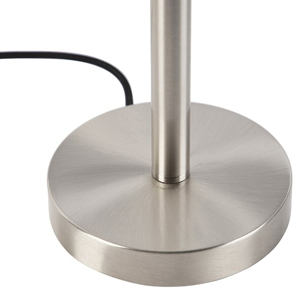 Lampada da tavolo moderna in acciaio senza paralume - Simplo