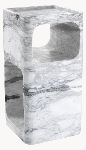 Tavolino in marmo con ripiano Adler