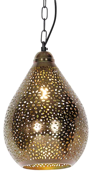 Lampada a sospensione orientale in rame - Maruf 5