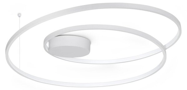 Lampada da Soffitto Collezione OZ LED 52W Luce Calda 3000K Bianco Ideal Lux