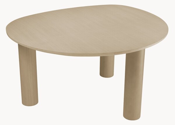 Tavolo da pranzo in legno di Mindi dalla forma organica Lombardo, 150 x 135 cm