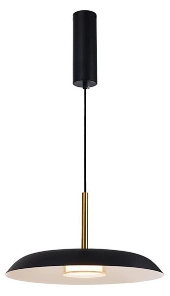Lampadario a sospensione su cavo NUDO LED/11W/230V 3000/4000/6000K nero