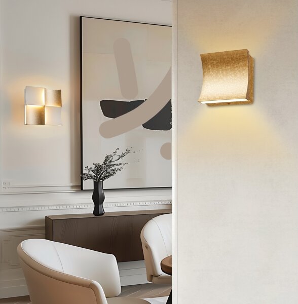 Applique LED ARIELLA LED/24W/230V dorata