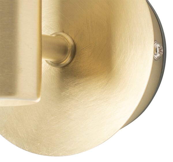 Lampada da parete smart oro IP44 con WiFi G9 - Cederic Up