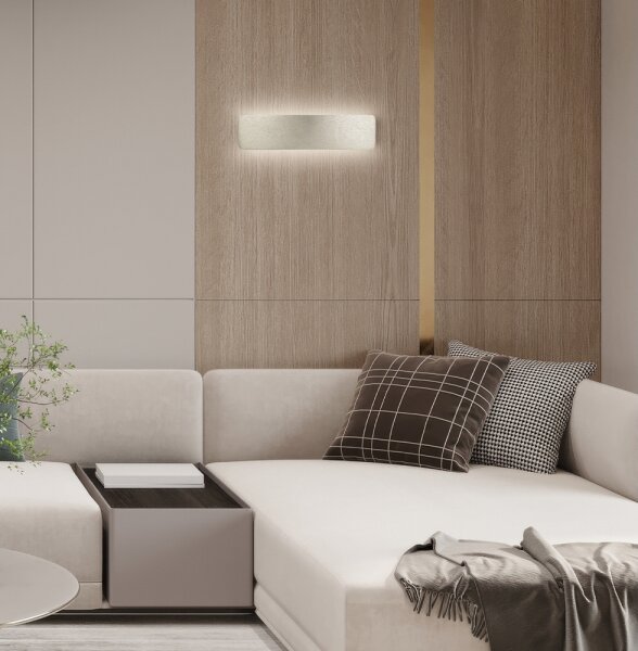 Lampada da parete LED KELDA LED/12W/230V 3000K/4000K argento