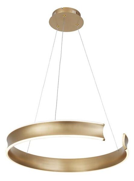 Lampadario LED a cavo MARLEN LED/36W/230V dorato