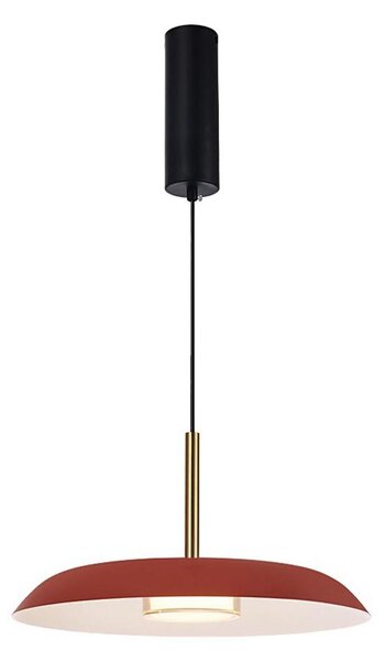 Lampadario LED su cavo NUDO LED/11W/230V 3000/4000/6000K rosso