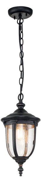 Lampada a sospensione da esterno classica E27 60W Cleveland Elstead