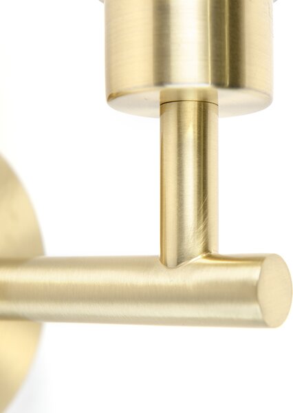 Applique moderna oro 1-luce con interruttore - Combi