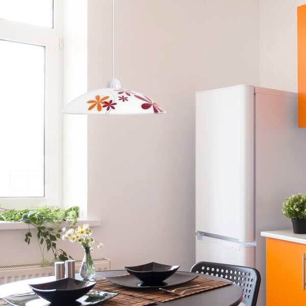 Rabalux 1800 - Lampadario IRIS 1xE27/60W/230V