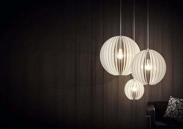 Eglo 94441 - Lampadario COSSANO 1xE27/60W/230V
