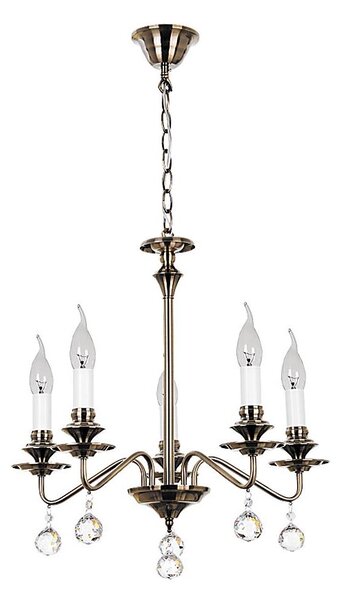 Rabalux 7058 - Lampadario a sospensione con catena BEATRICE 5xE14/40W