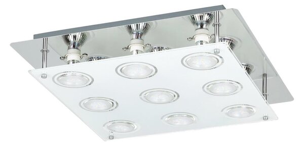 Rabalux 2517 - Plafoniera LED da soffitto NAOMI 9xGU10/5W