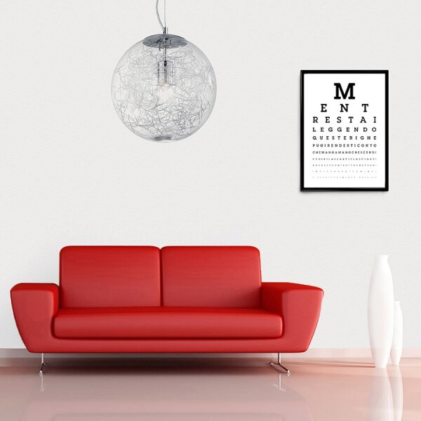 Ideal Lux - Lampadario a sospensione con filo MAPA 1xE27/60W/230V