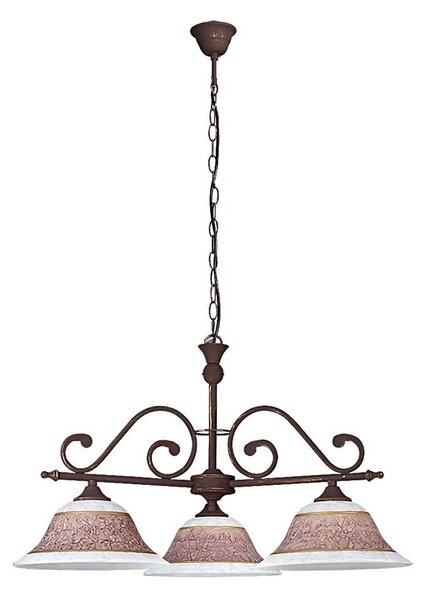 Rabalux 7747 - Lampadario a sospensione con catena MAGDALENA 3xE27/60W/230V