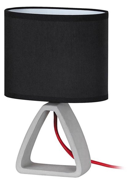 Rabalux 4338 - Lampada da tavolo HENRY 1xE14/40W/230V nero