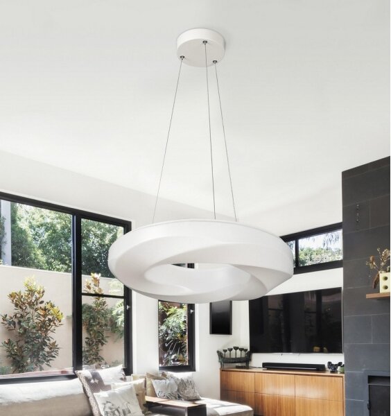 Rabalux 2266 - Lampadario LED GISELE LED/24W/230V bianco
