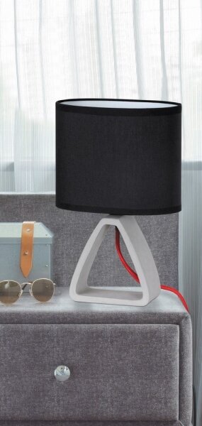 Rabalux 4338 - Lampada da tavolo HENRY 1xE14/40W/230V nero