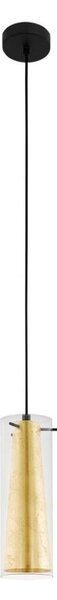Eglo 97651 - Lampadario a sospensione con filo PINTO GOLD 1xE27/60W/230V