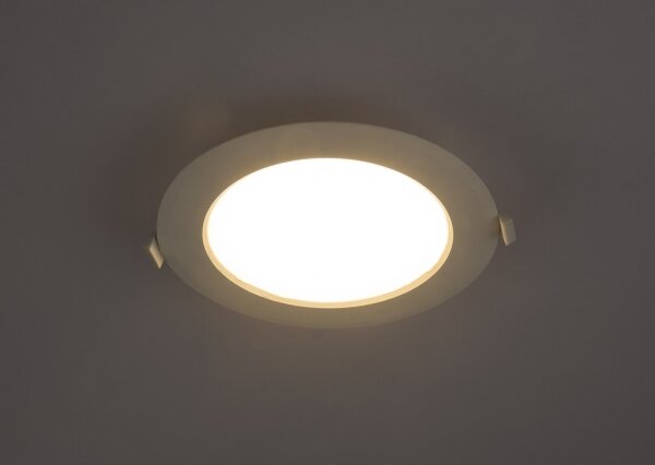GLOBO 12391-16D - Lampada da incasso LED per bagni UNELLA 1xLED/16W/230V IP44