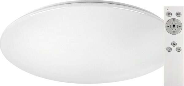 Rabalux Plafoniera LED bianca Danny Star 800mm 80W CCT con DO 5447