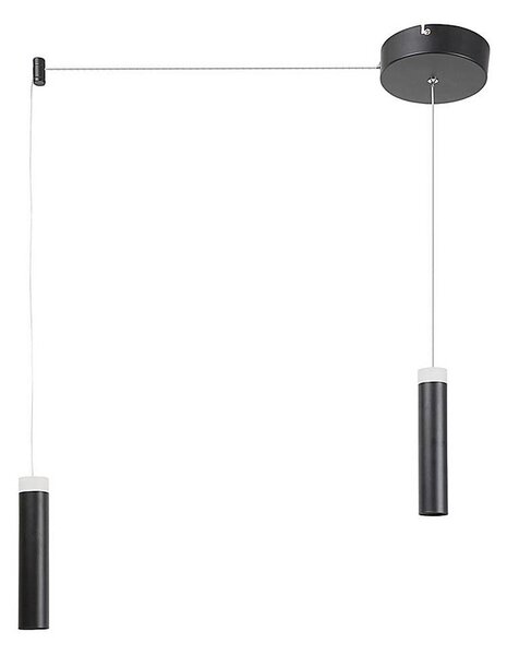 Rabalux 5641 - Lampadario LED a sospensione con filo ANDROMEDEA LED/14W/230V nero
