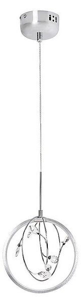 Rabalux 1493 - Lampadario di cristallo LED a sospensione con catena CHRISSY LED/7W/230V 480lm