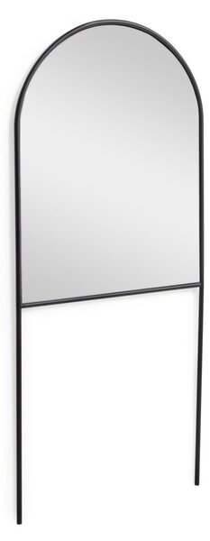 Specchio da terra Nazara in metallo nero 70 x 161 cm