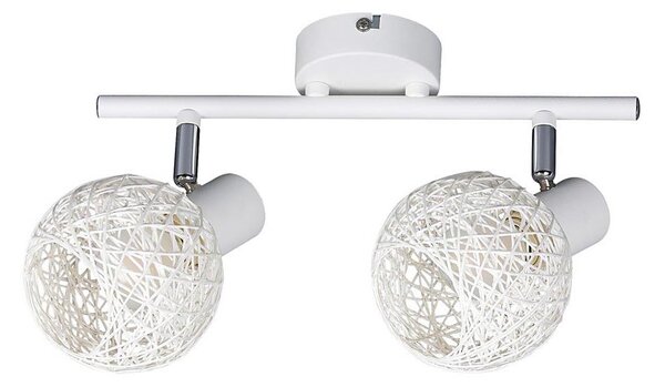 Rabalux 5618 - Luce Spot da soffitto HAZEL2xE14/15W/230V
