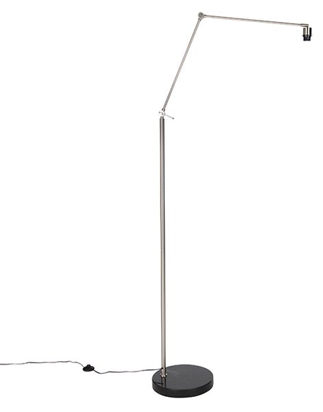 Lampada da terra moderna in acciaio regolabile - Editor