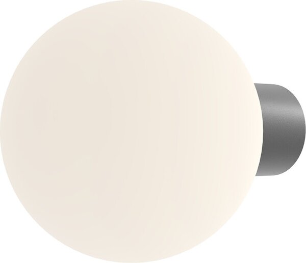 Applique da esterno BOLD grigio-bianca 1xE27x60W in vetro, dimensioni: 27x20x20 cm, IP54 Maytoni