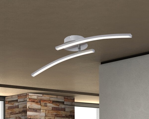 Globo 67098-12 - Lampadario a plafone LED TANSY 2xLED/6W/230V