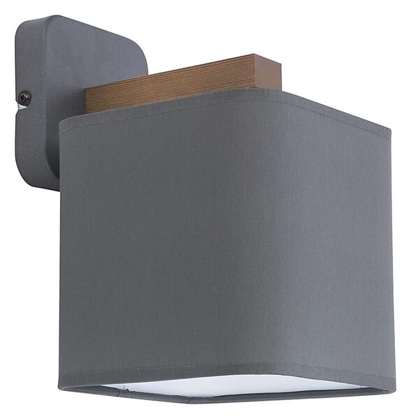 Applique TORA 1xE27/15W/230V grigio