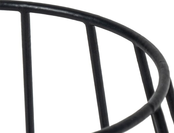 Lampada da tavolo moderna nera a filo - Palica