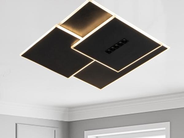 Plafoniera LED dimmerabile LED/95W/230V 3000-6500K nero + telecomando