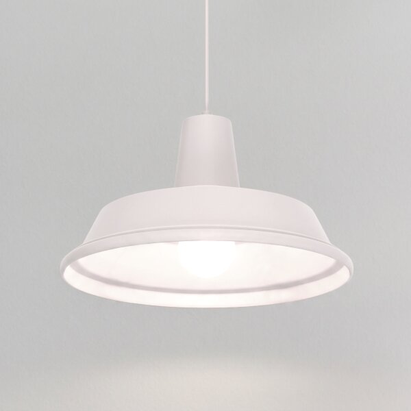 Lampadario a sospensione con cavo CLASS 1xE27/15W/230V crema