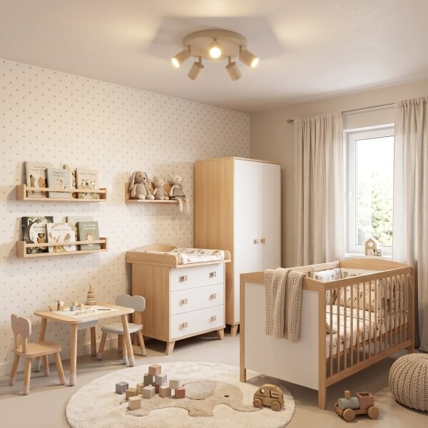 Faretto FUN 5xGU10/8W/230V beige