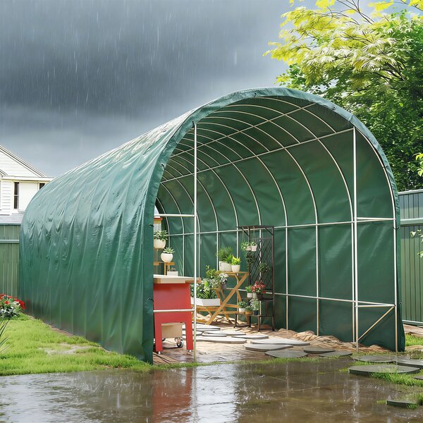 Outsunny Telo Impermeabile 6 x 8m, PE Resistente agli Strappi da 90 GSM | Aosom Italy