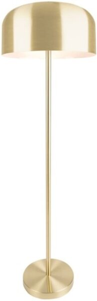 Leitmotiv Capa - lampada da terra color oro spazzolato