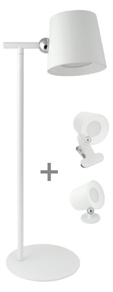 Lampada da tavolo Led touch Jiki luce regolabile 2W Bianca portatile a batteria ricaricabile USB Type-C Novaline