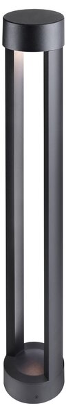 Lampioncino Led Olimpo 11W Nero 60cm IP65 Bianco neutro 4000K Novaline