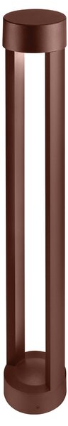 Lampioncino Led Olimpo 11W Corten 60cm IP65 Bianco neutro 4000K Novaline
