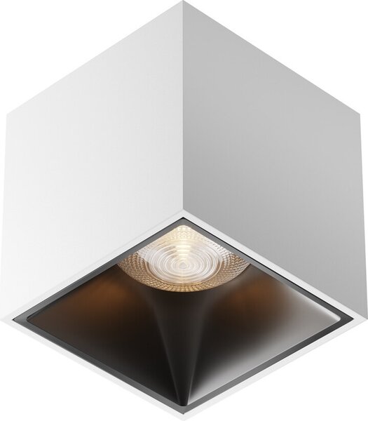 Plafoniera a LED Maytoni ALFA 12 W, bianco caldo, IP20, alluminio bianco