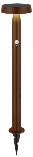Lampioncino da Giardino Solare 600 Lumen "LMS-092" Corten