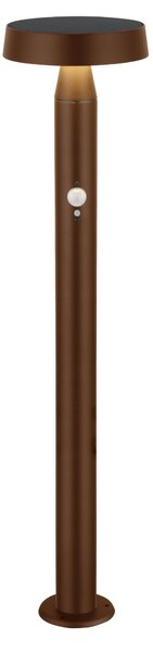 Lampioncino da Giardino Solare 600 Lumen "LMS-092" Corten