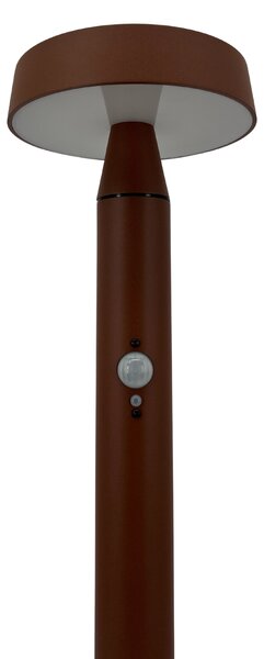 Lampioncino da Giardino Solare 600 Lumen "LMS-092" Corten