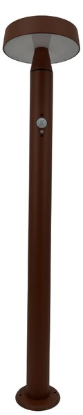 Lampioncino da Giardino Solare 600 Lumen "LMS-092" Corten