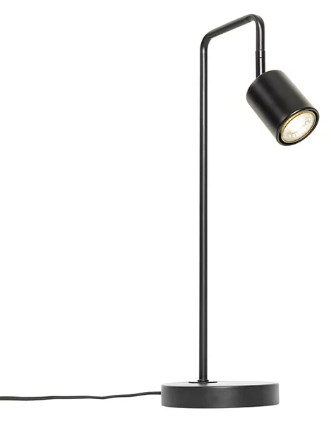Lampada da tavolo moderna nera regolabile - Java