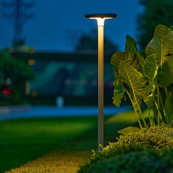 Lampione Solare da Giardino 2000 Lumen "LMS-2000" Palo Incluso